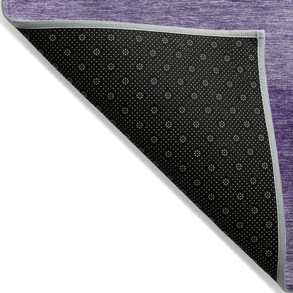 Haelius Purple Washable Indoor-Outdoor Rug