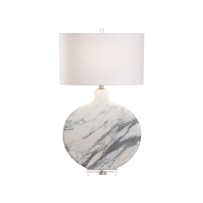 Chelsea House Lizzie Mesmerizing Marble Design Table Lamp