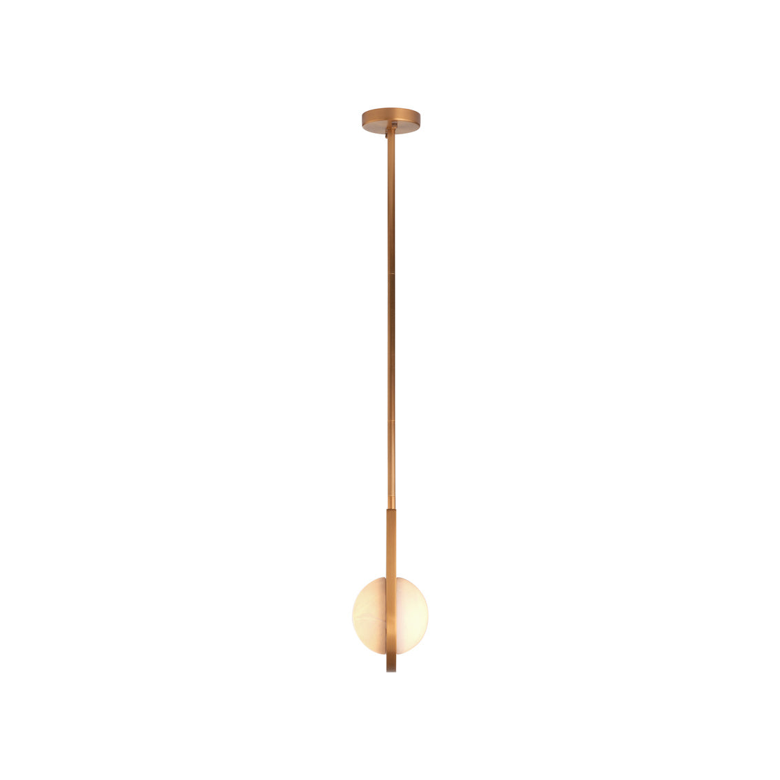 Wildwood Orin Antique Brass Finish Modern Pendant