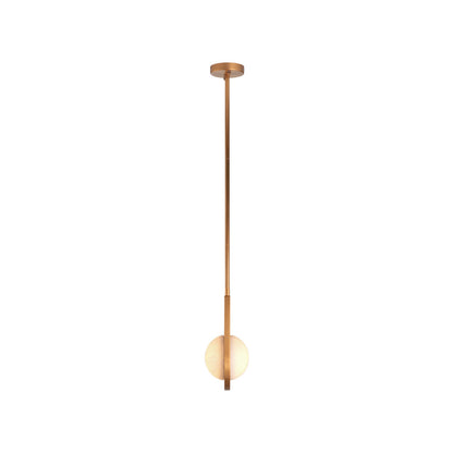 Wildwood Orin Antique Brass Finish Modern Pendant