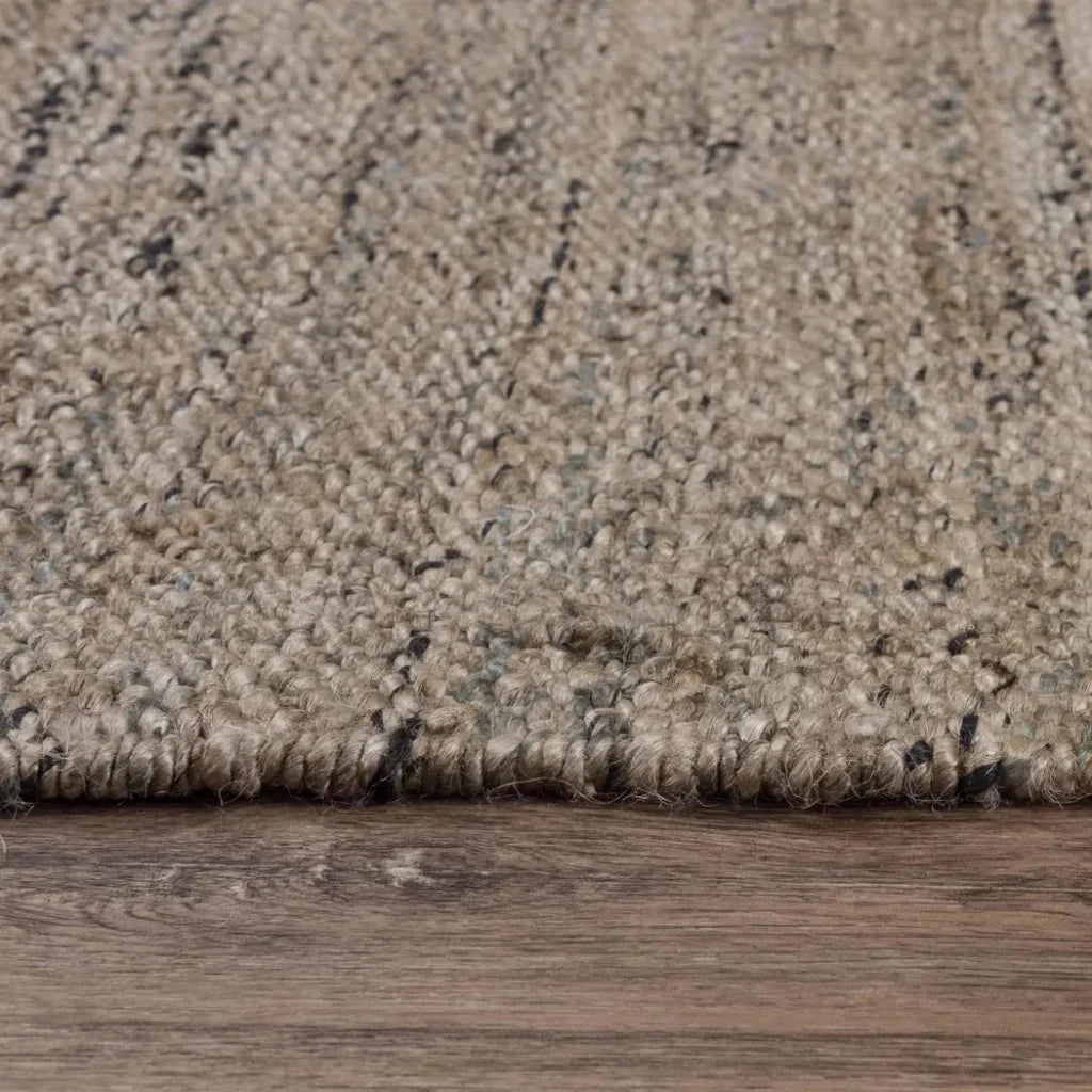 Arco Beige Jute Rug For Living Room -- beige