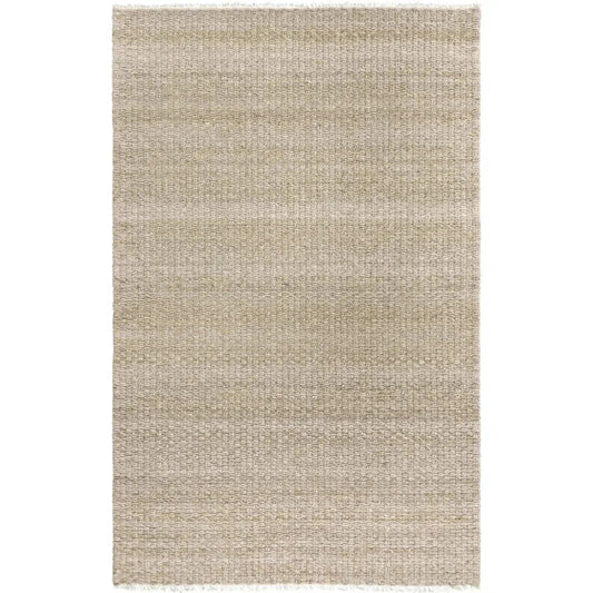 LOOMLAN Adin Basketweave Tan Area Rugs