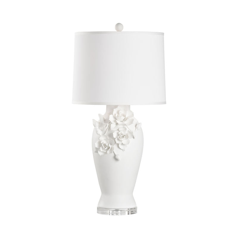 Wildwood Savoir Faire Flower Design Table Lamp