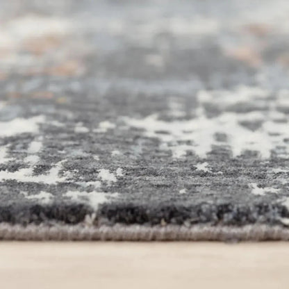 Cale Abstract Blue Large Area Rugs For Living Room - LOOMLAN - LOOMLAN - Area Rugs