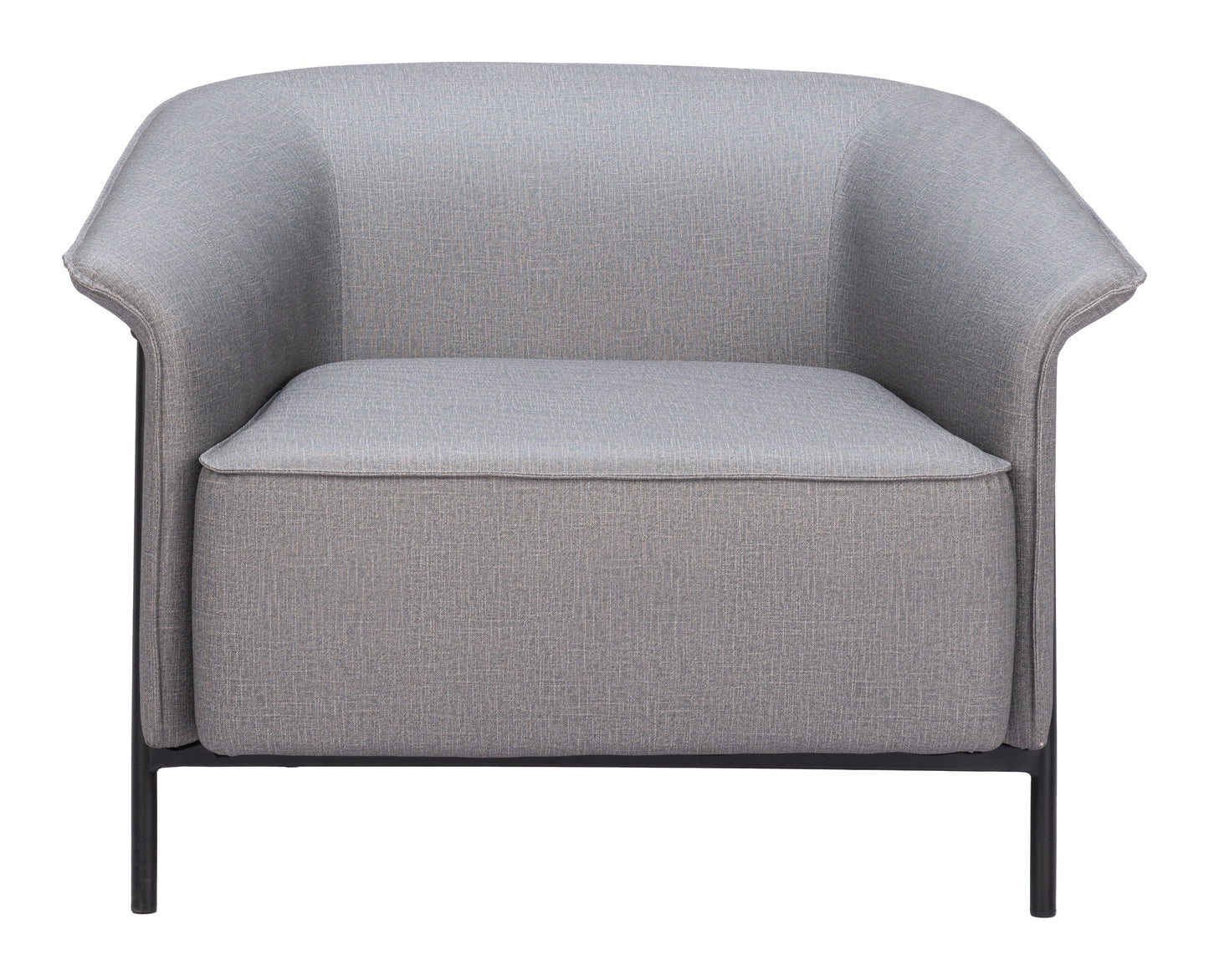 Burry Slate Gray Accent Arm Chair