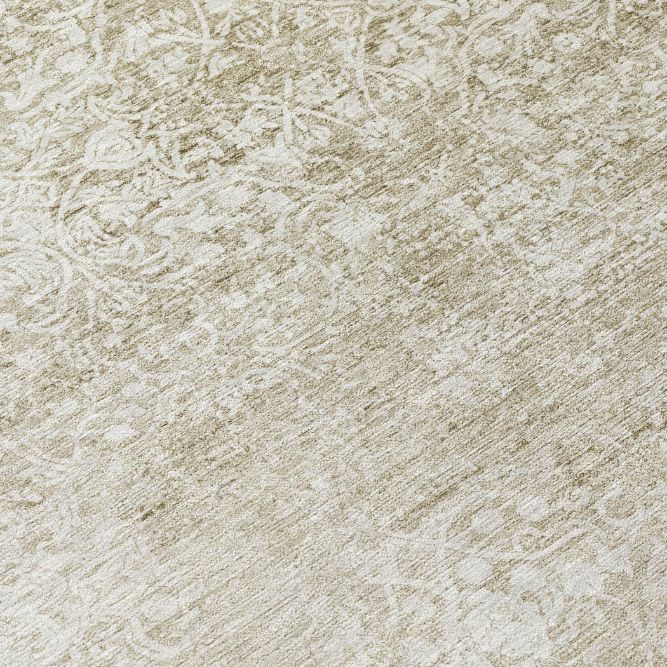 Kaelas Brown Washable Indoor-Outdoor Rug