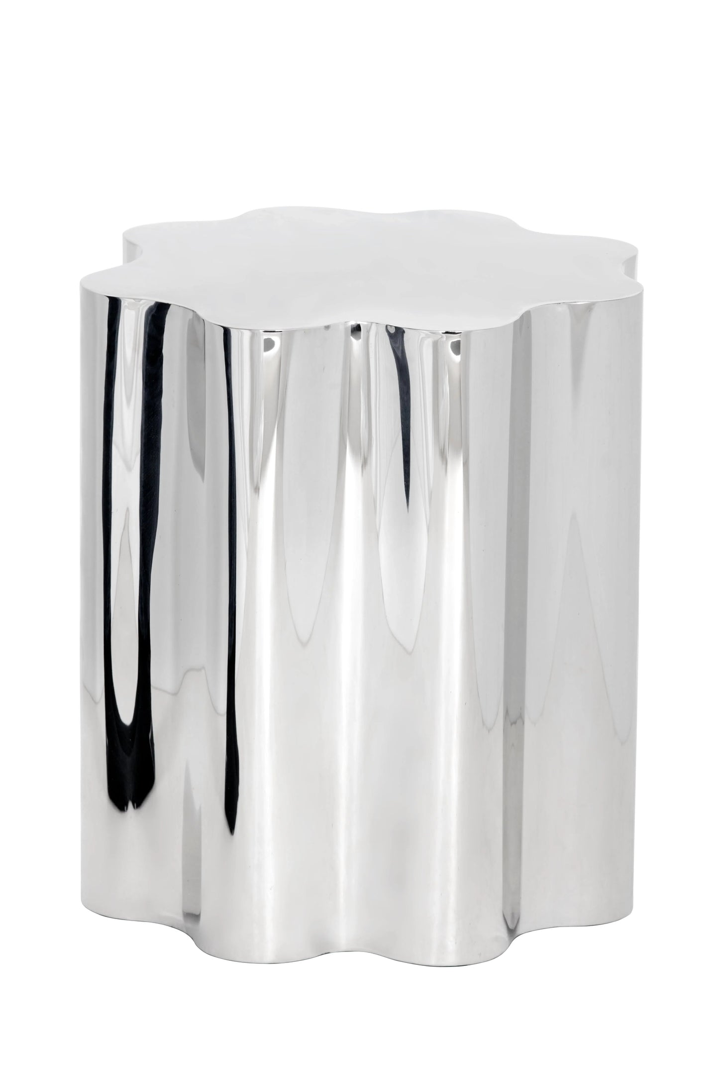 SUNPAN Dahlia Steel Geometric End Table