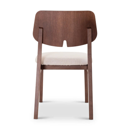 Beth Woven Fabric Armless Dining Chair -- view 6