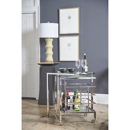 Chelsea House Shelbourne Ceramic With Acrylic Base Table Lamp