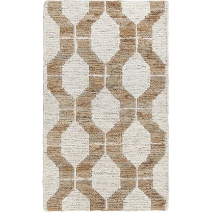 Arma Beige Jute Rug For Living Room