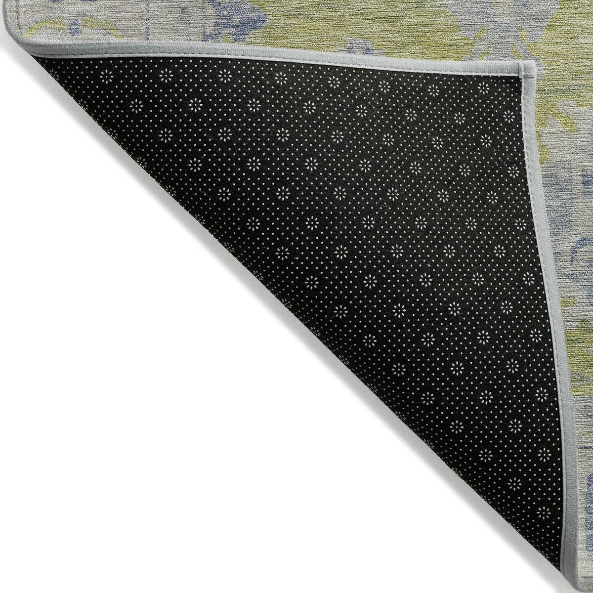 Jaelora Green Washable Indoor-Outdoor Rug