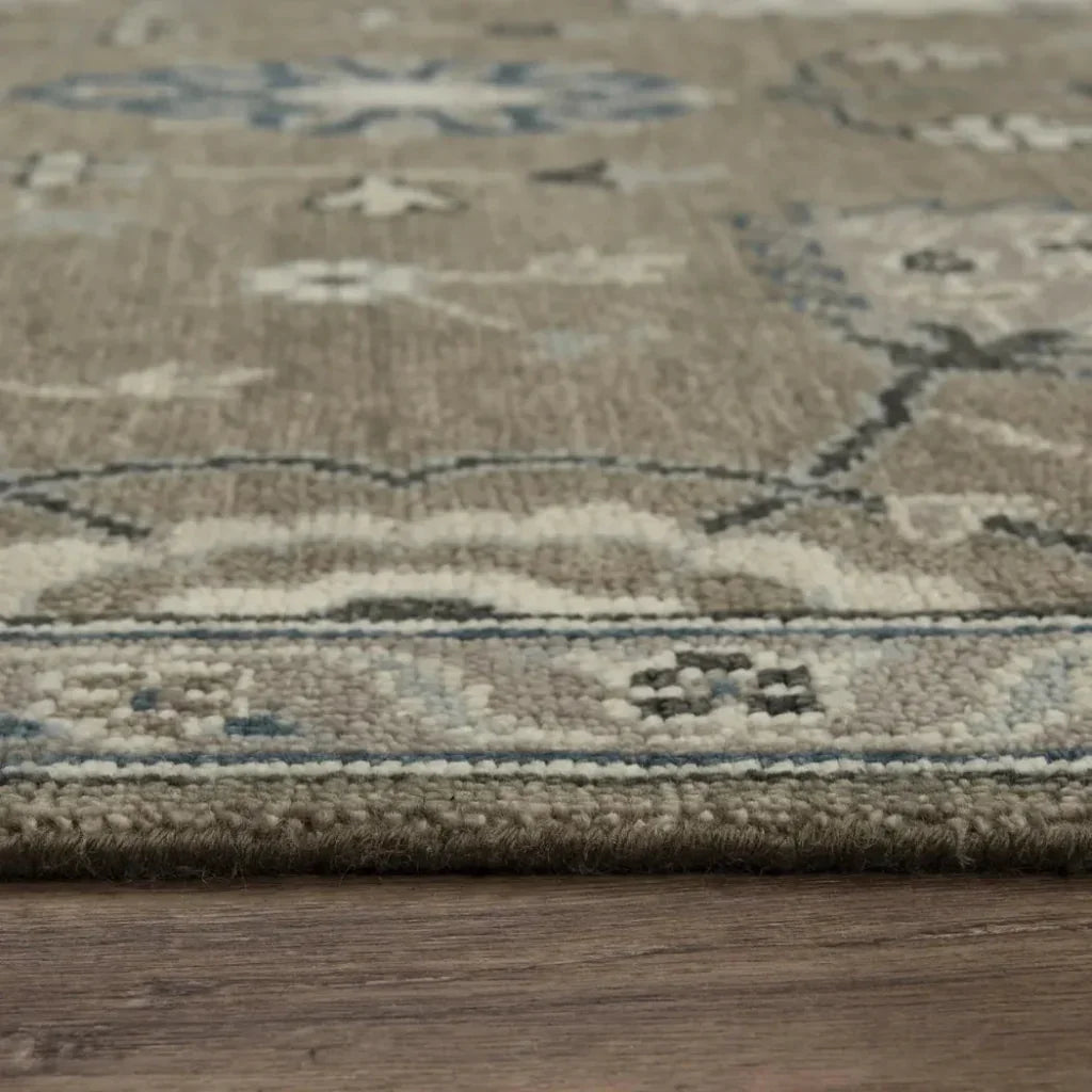 Clif Floral Brown Large Area Rugs For Living Room - LOOMLAN - LOOMLAN - Area Rugs