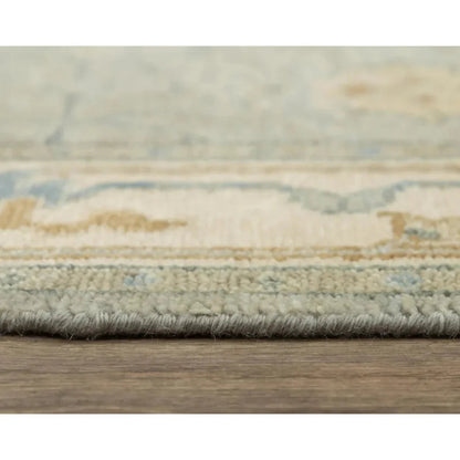 Aero Border Beige Large Area Rugs For Living Room - LOOMLAN - LOOMLAN - Area Rugs