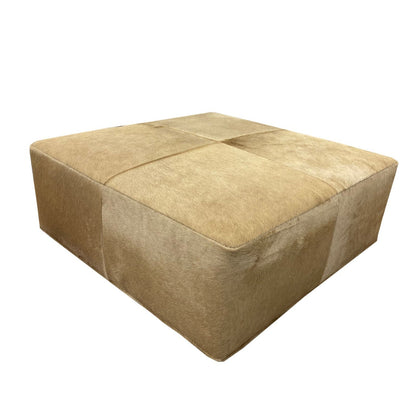 Cocktail Hour Leather Elegance Ottoman