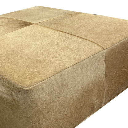 Cocktail Hour Leather Elegance Ottoman