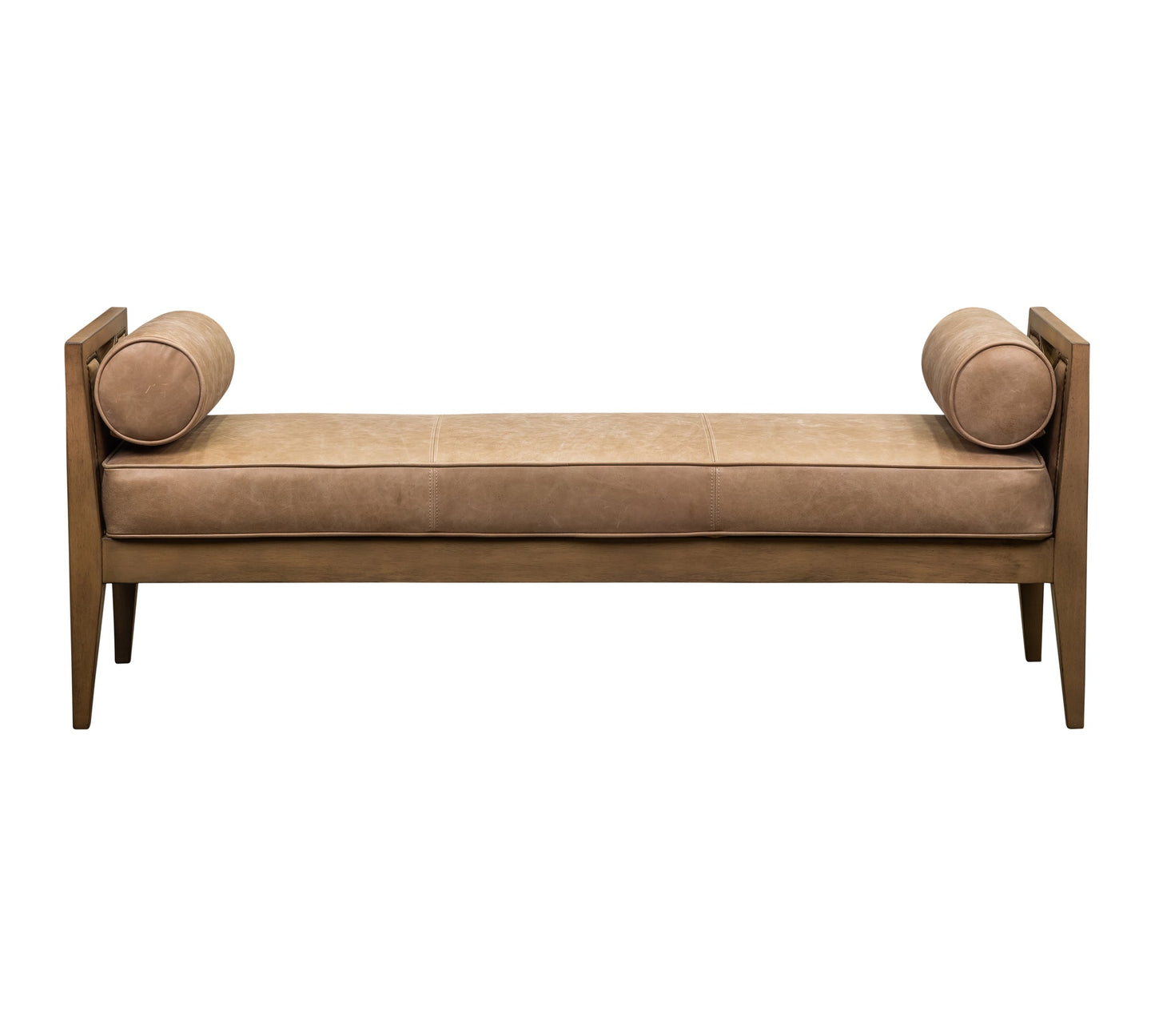 Beacon Hill City Scale Leather Bedroom Bench