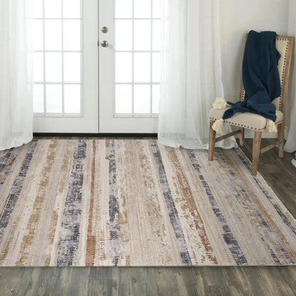 Cyne Stripe Natural Area Rugs For Living Room -- natural