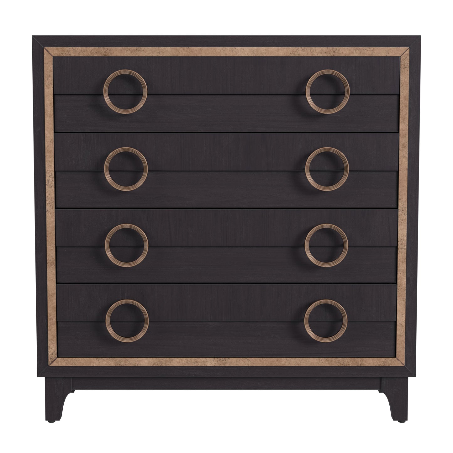 Eaton Wood Black Hall Chest