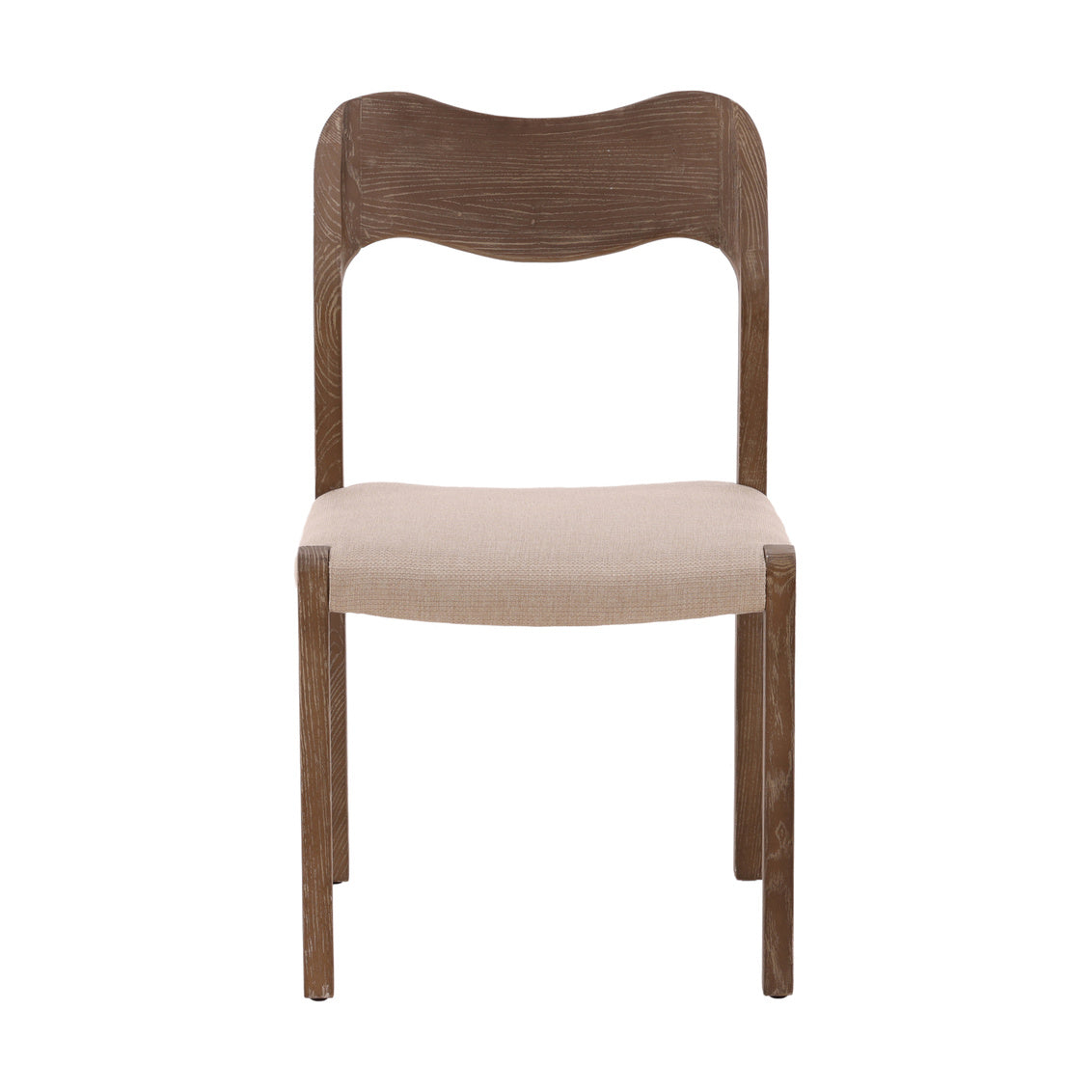 Furniture Classics Miguel Cream Performance Fabric Dining Chair 2PC