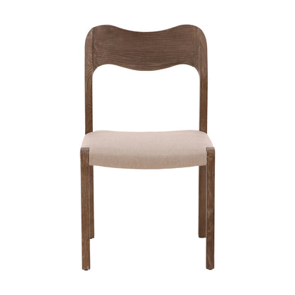 Furniture Classics Miguel Cream Performance Fabric Dining Chair 2PC