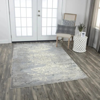 Bosk Vine Gray Kitchen Hallway Runner Rug -- gray