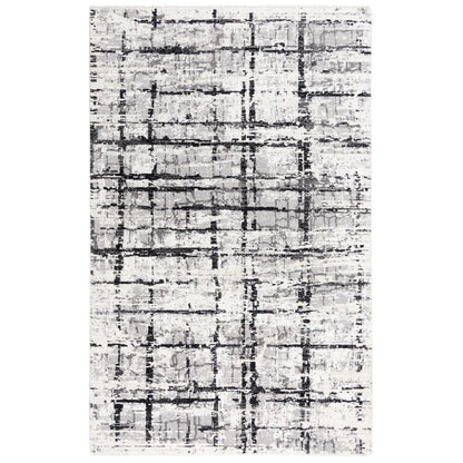 Babu Abstract Black/ Large Area Rugs For Living Room