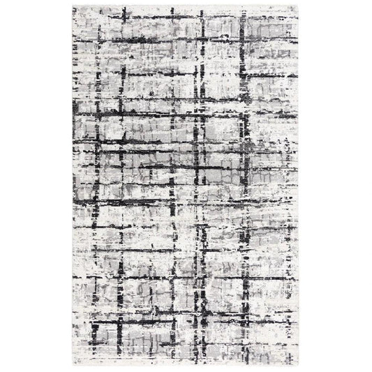 LOOMLAN Babu Abstract Black Large Area Rugs