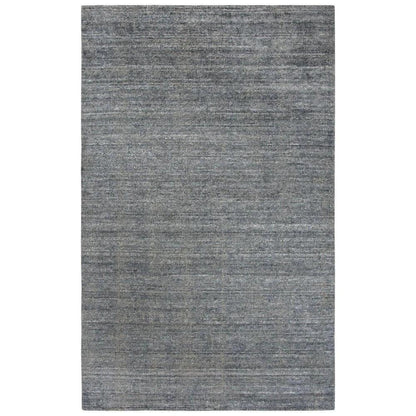 Baka Solid Denim Area Rugs For Living Room