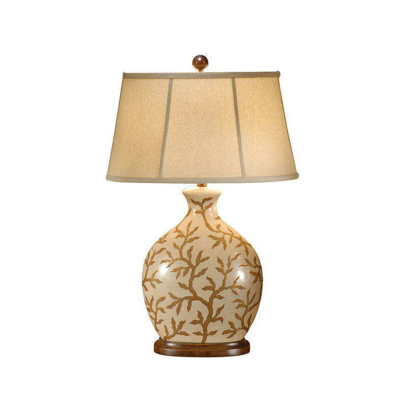 Wildwood Frantic Branches Ceramic Hand-Painted Table Lamp
