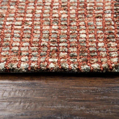Dodd Tweed Red Large Area Rugs For Living Room - LOOMLAN - LOOMLAN - Area Rugs