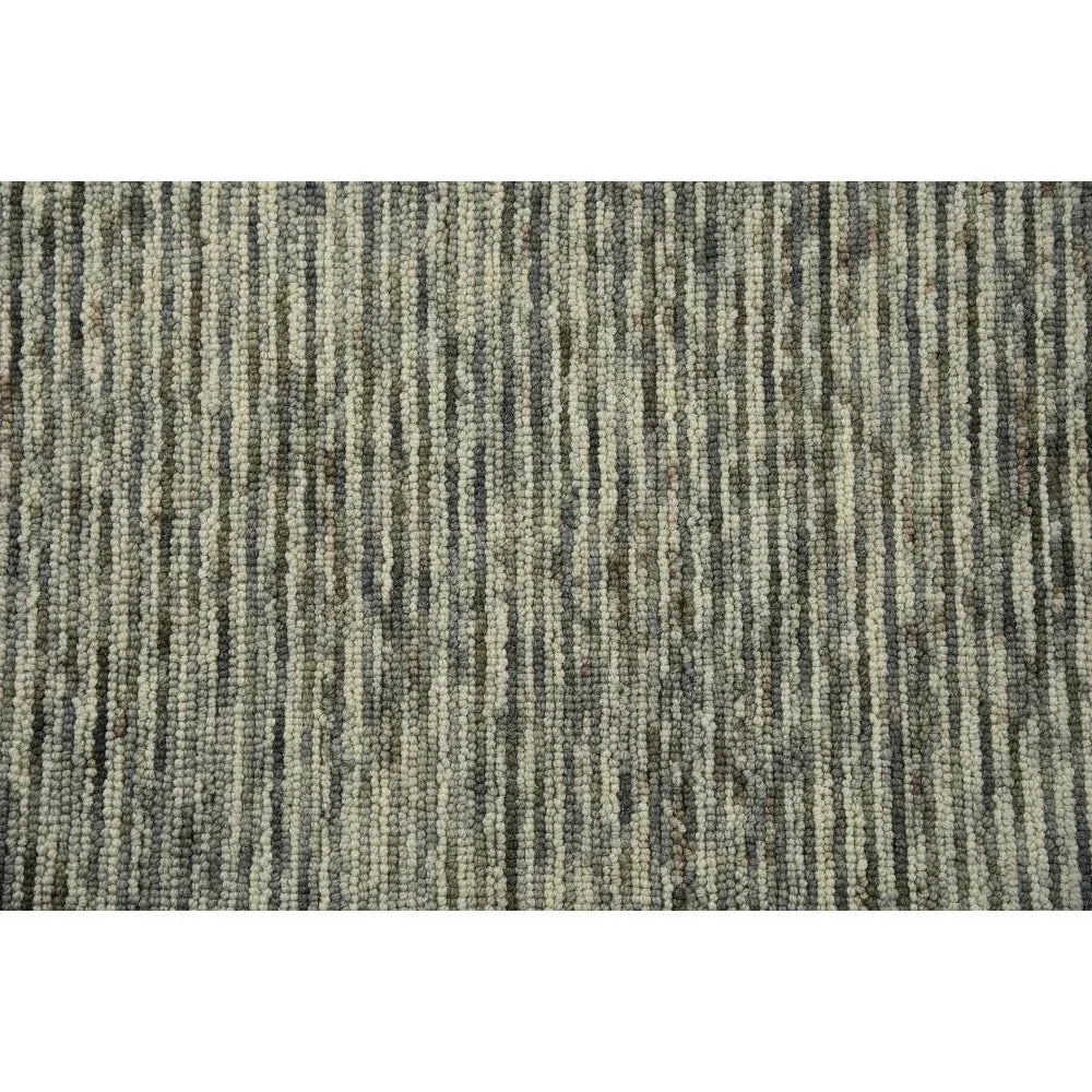 Byre Stripe Gray Area Rugs For Living Room -- gray