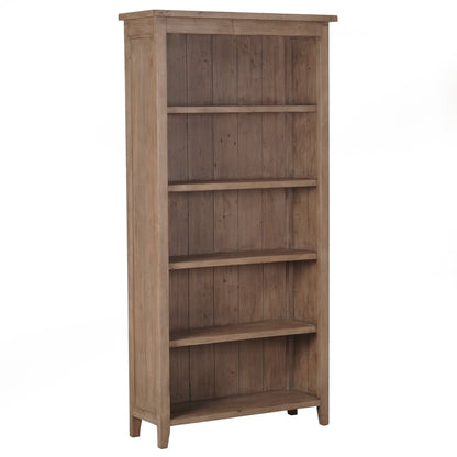 Lifestyle Five Shelves Wood Bookcase
