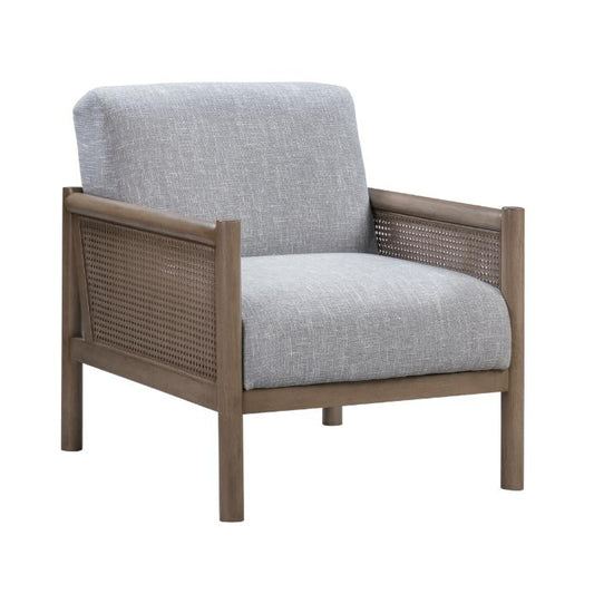 Hedges Wood Brown Accent Arm Chair - Heirloom Quality Wood