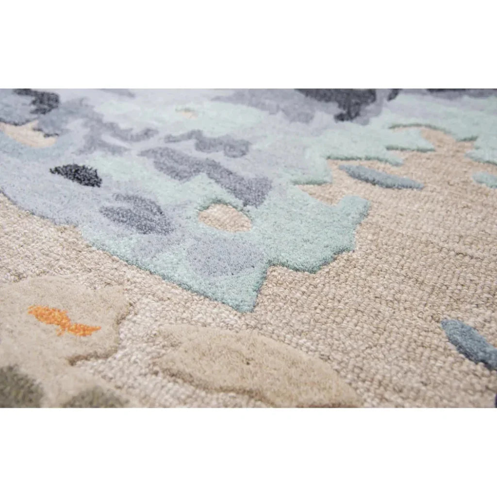 Capi Abstract Tan Large Area Rugs For Living Room - LOOMLAN - LOOMLAN - Area Rugs