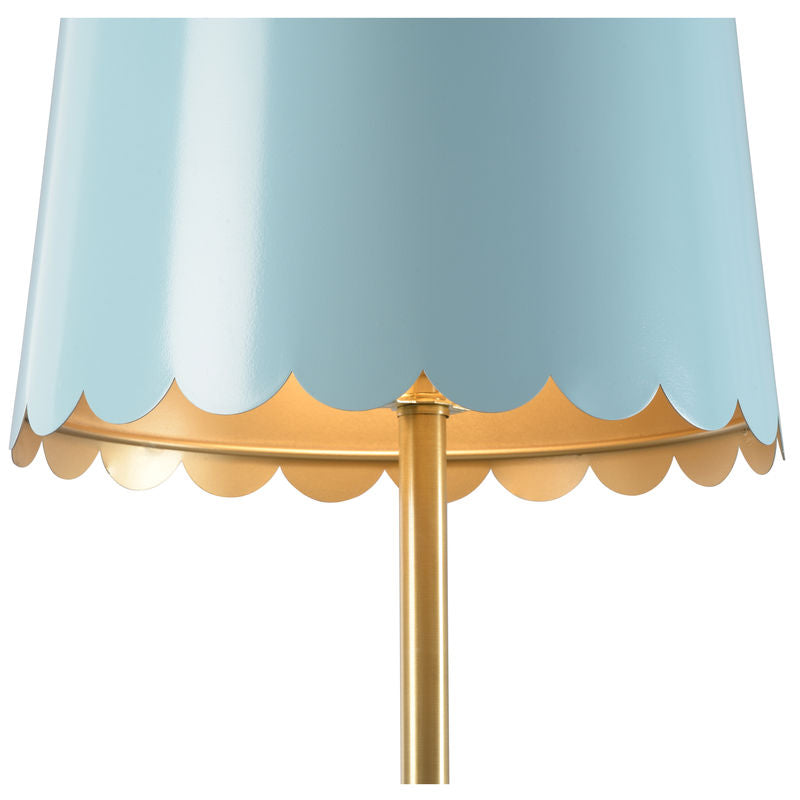 Wildwood Mirasol Brass Base Golden Table Lamp