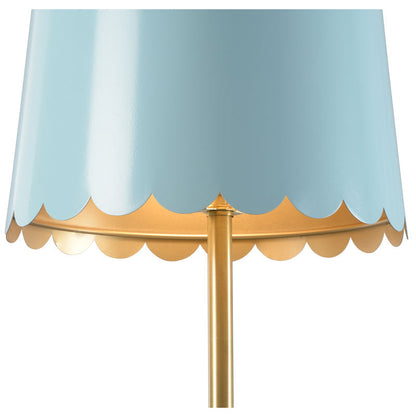 Wildwood Mirasol Brass Base Golden Table Lamp