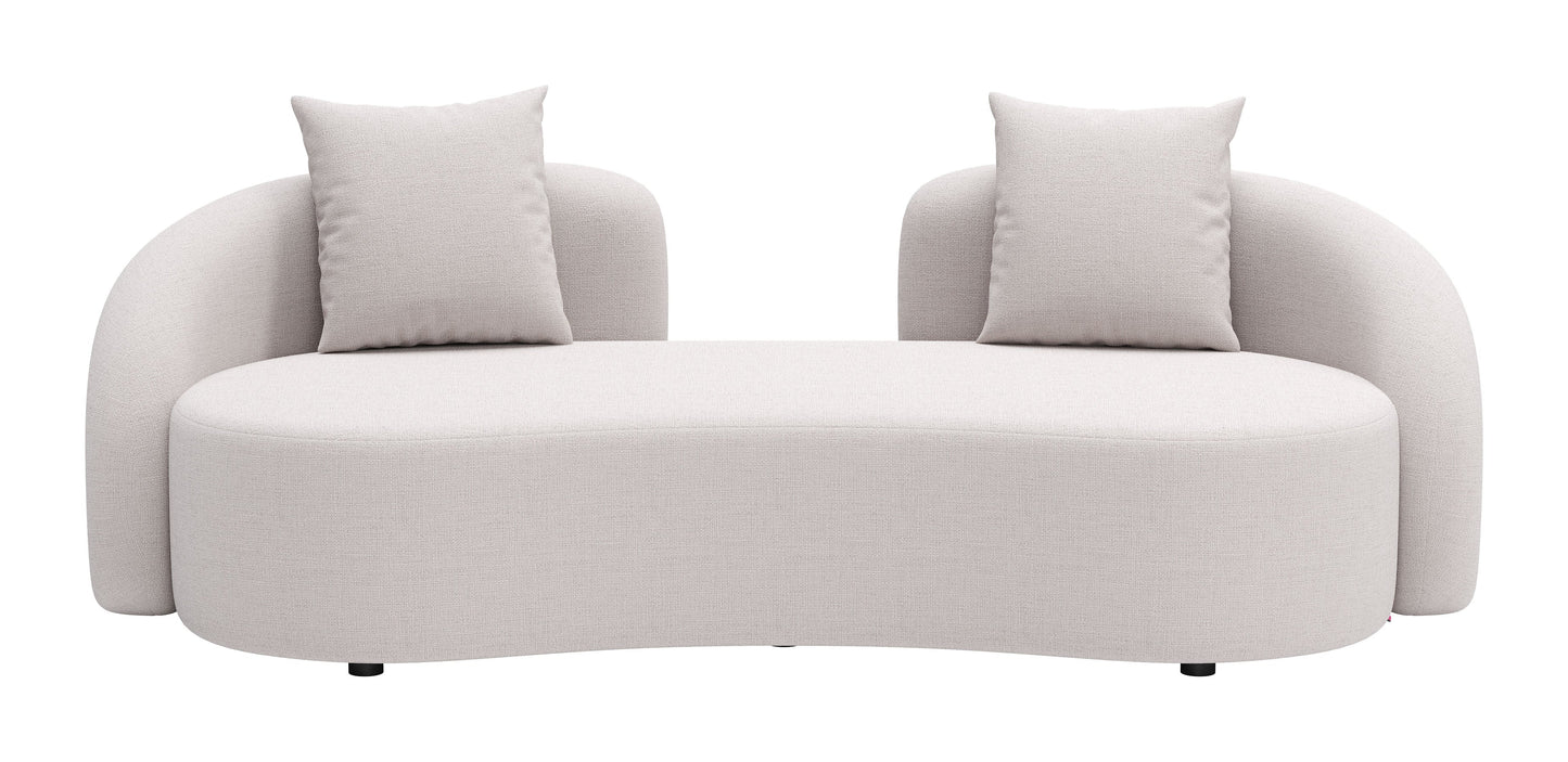 Sunny Isles Beige Loveseat