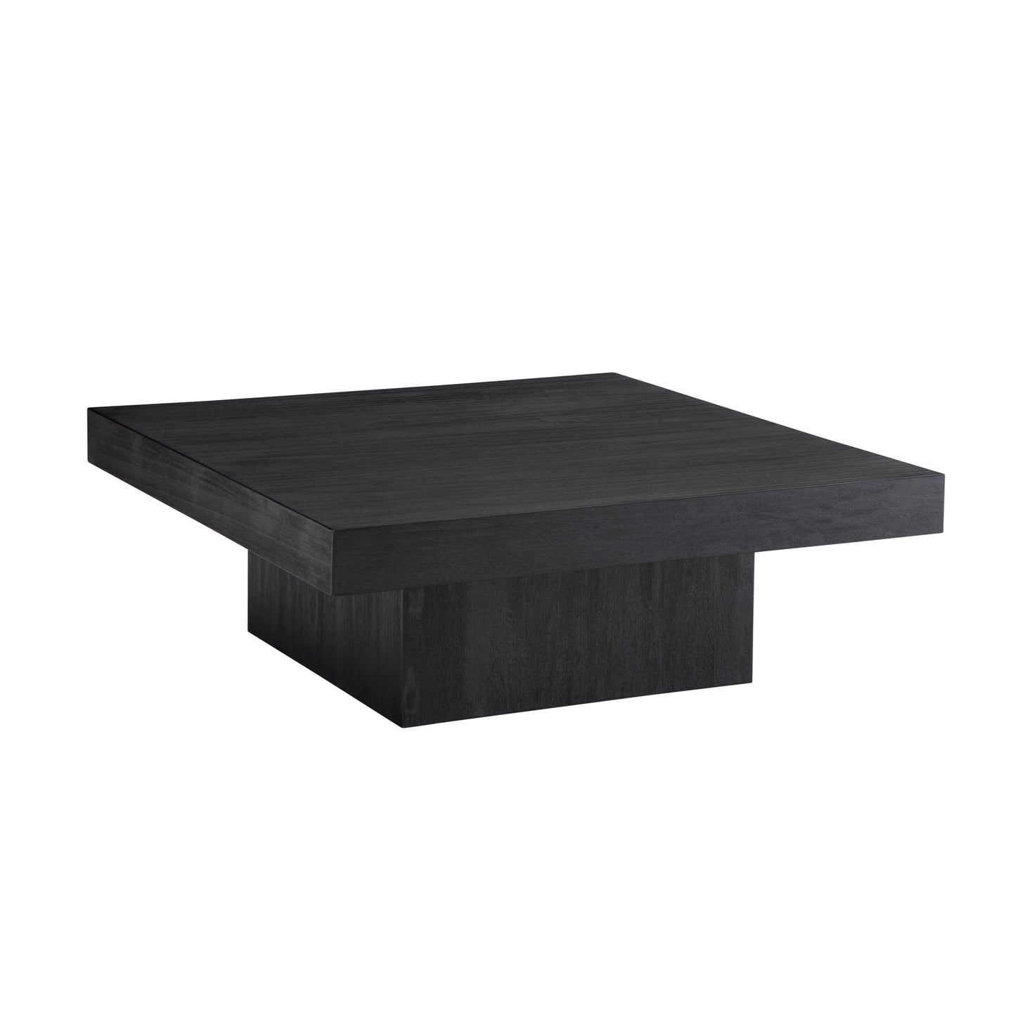 Padula Wood Black Square Cocktail Table