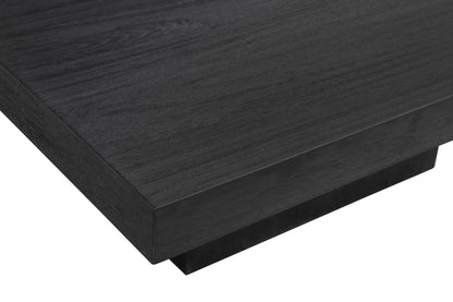 Padula Wood Black Square Cocktail Table