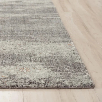 Atum Abstract Gray Large Area Rugs For Living Room -- gray