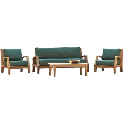 Grande 4PC Outdoor Patio Deep Set Sunbrella Cushion -- view 10