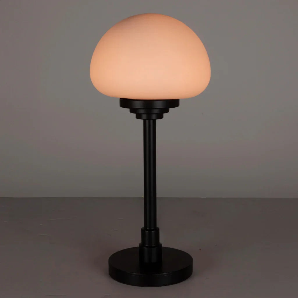 Charlotte Industrial Steel Black Table Lamp -- view 3