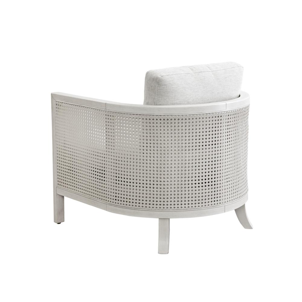 Mylo White Wood Accent Arm Chair - Heirloom Quality Wood - view 5