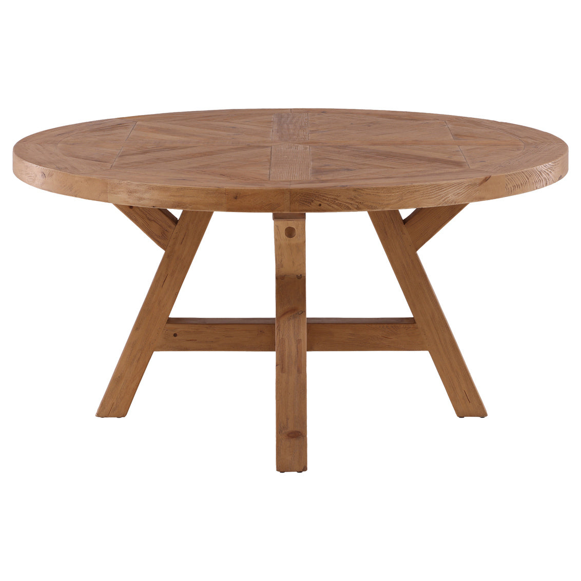 Furniture Classics Ella Natural Wooden Round Dining Table