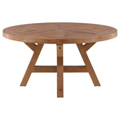 Furniture Classics Ella Natural Wooden Round Dining Table