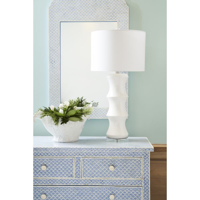 Chelsea House Shelbourne Ceramic With Acrylic Base Table Lamp