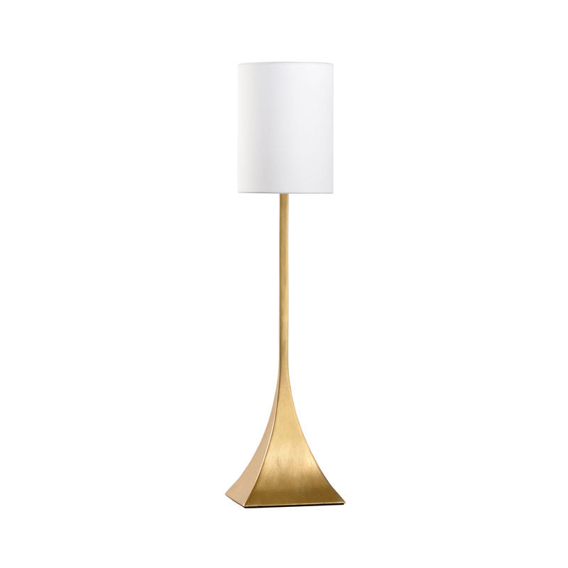 Chelsea House Gold Leaf Iron Buffet Square Base Table Lamp