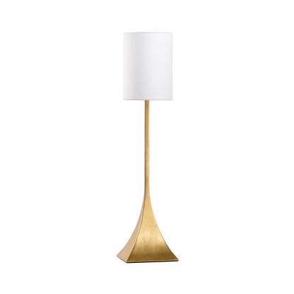 Chelsea House Gold Leaf Iron Buffet Square Base Table Lamp