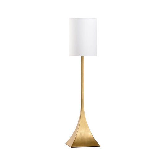 Chelsea House Gold Leaf Iron Buffet Square Base Table Lamp