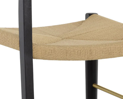 SUNPAN Bondi Rope Wooden Counter Stool